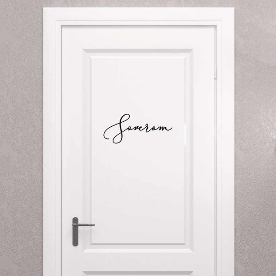 Soverom wallsticker