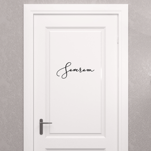 Soverom wallsticker