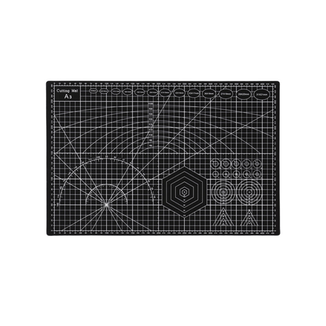 Skjærematte A3, sort