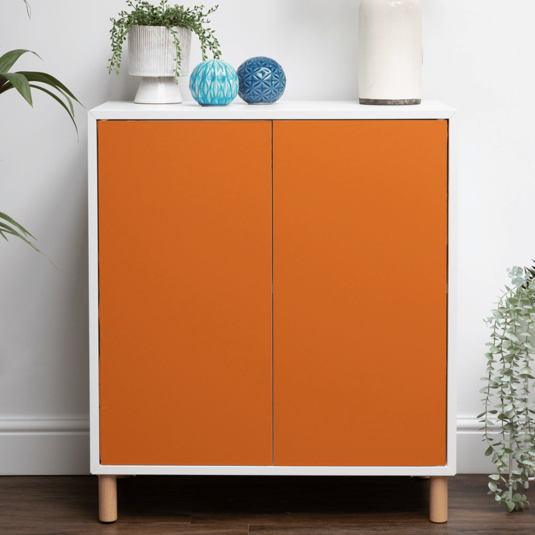 Uni matt terracotta kontaktplast