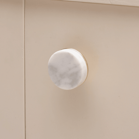 Paris knott, marmor 28 mm - Lindas Dekor Knott