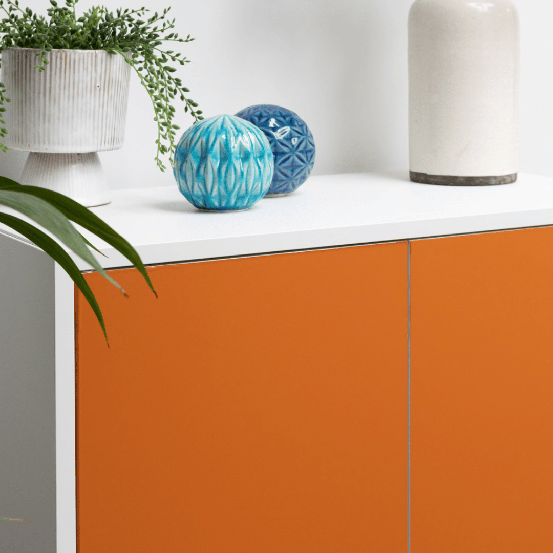 Uni matt terracotta kontaktplast