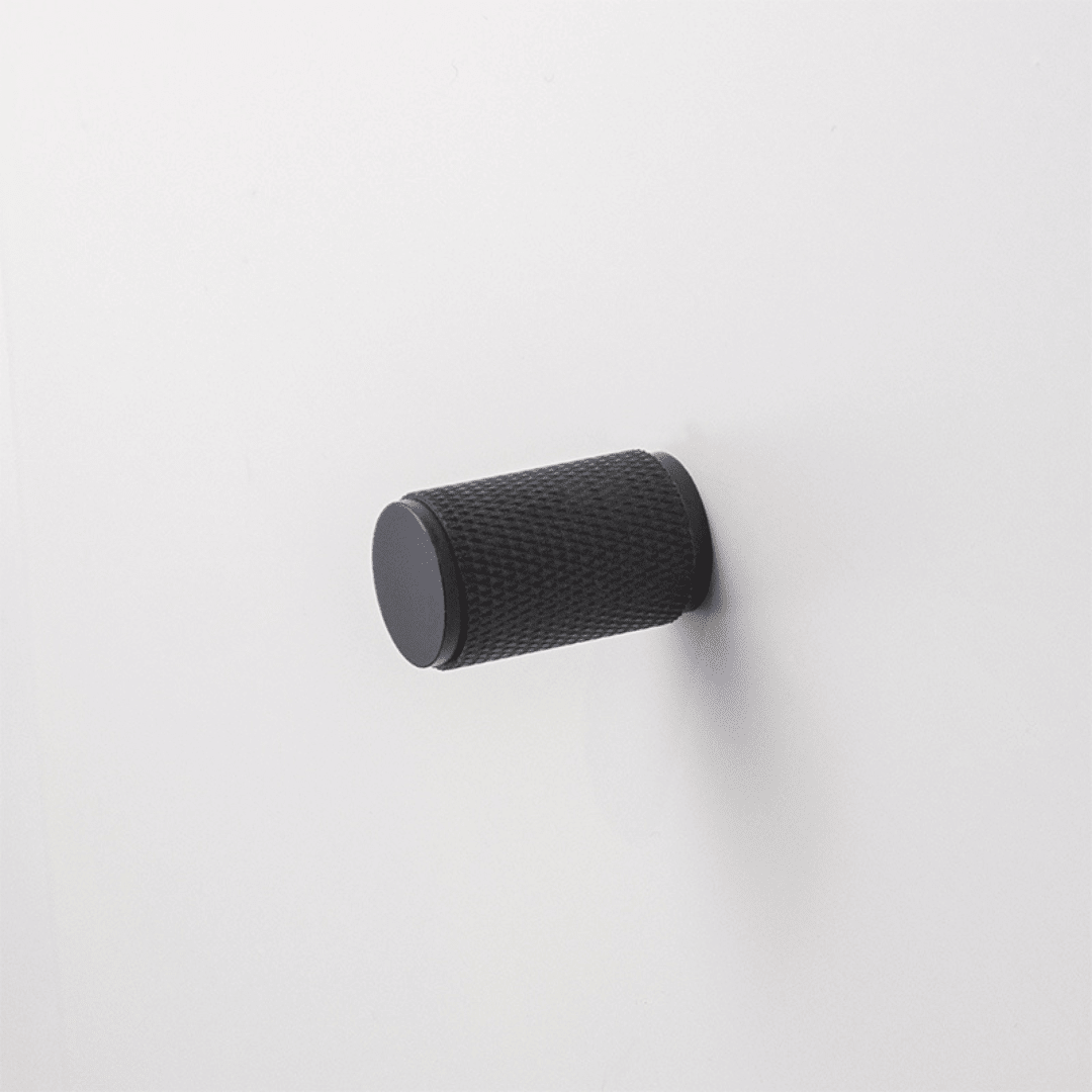 Stockholm knott, sort 14 mm - Lindas Dekor