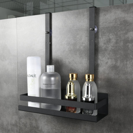 Dusjhylle, sort metall